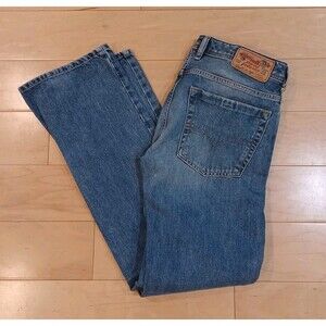 Diesel Zatiny 0800Z Bootcut Denim Blue Jeans Button Fly Made in Italy 31x32